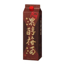 アサヒ 黒糖濃醇梅酒 パック 1800ml 1.8L ギフト 父親 誕生日 プレゼント