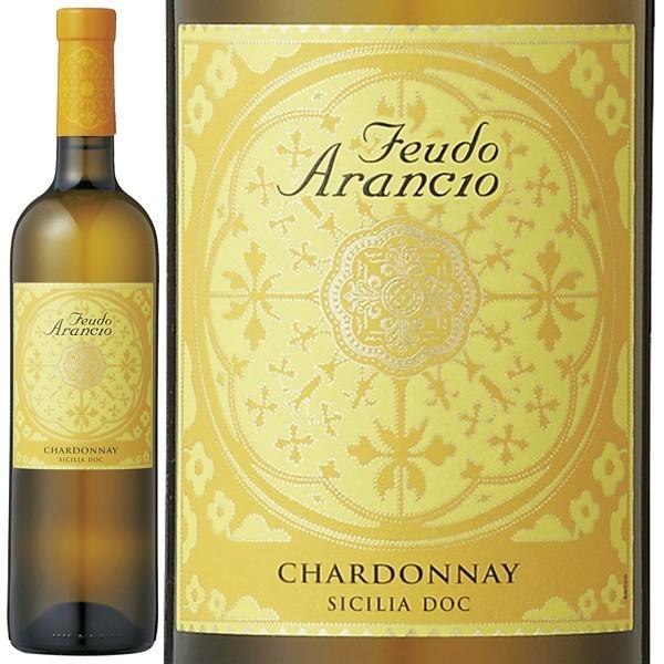 イタリア シチリア フェウド アランチョ シャルドネ 750ml 1本 ギフト 父親 誕生日 プレゼント