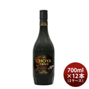 チョーヤTheCHOYA黒糖梅酒700ml×2ケース/12本梅酒
