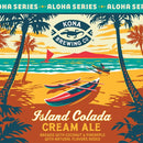 ビール ハワイ コナビール 限定品 アイランドコラーダ クリームエール クラフトビール 缶 355ml 12本