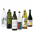 potato shochu fruity drinking comparison 720ml 900ml 6 bottles set [Ayahibiki DenenFLAVOR ISAINA Seikoudoku Kozuru Aya Kogane ]