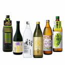 potato shochu fruity drinking comparison 720ml 900ml 6 bottles set [DenenFLAVOR Aya Kogane Ayahibiki KIRISHIMA No.8 Isakomachi Kozuru]