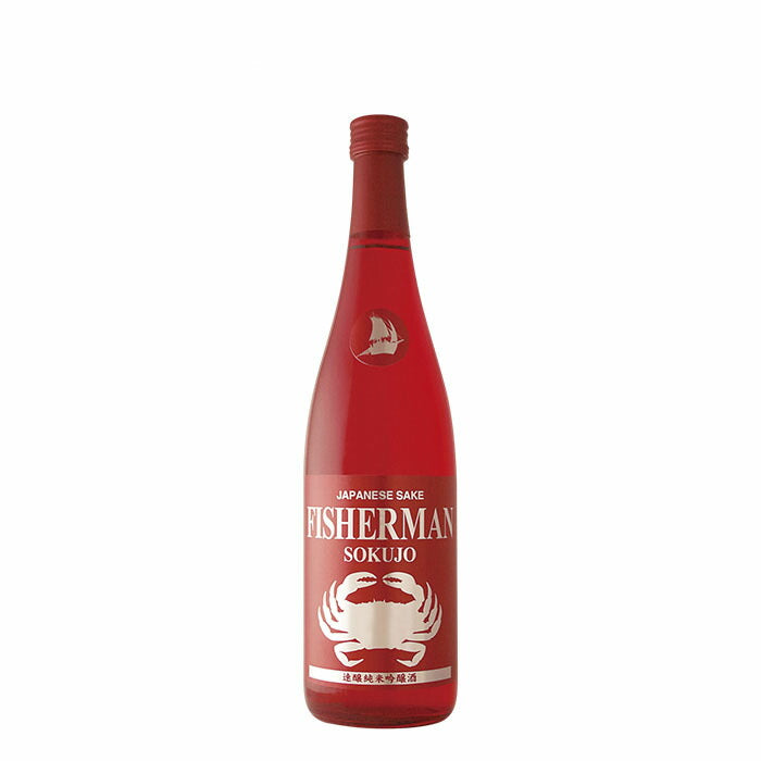 Sake Sokujo Junmai Ginjo Sake Fisherman 720ml 1 bottle