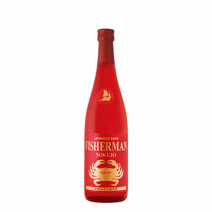 Sake Junmai Ginjo Genshu Fisherman Sokujo “Deep” 720ml 1 bottles