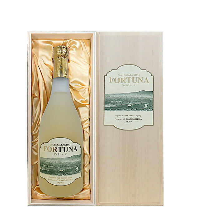 [3btls] Imo Shochu 25% Izumi Sguzou Fortuna wooden box 720ml × 3 bottles