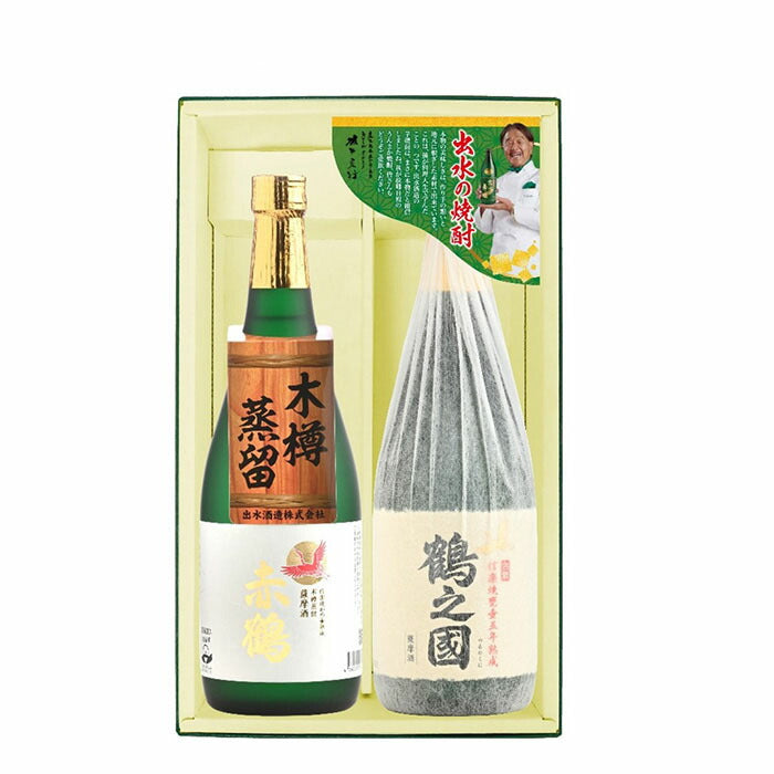 Izumi no Imo Shochu Drinking Set [Tsuru no Kuni & Akatsuru] 3 set