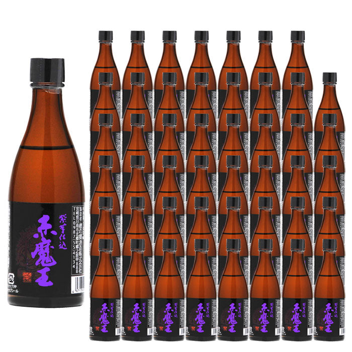 [1CS] Imo Shochu 25% Aka Maou Murasaki Imo Shikomi 100ml × 48 bottles