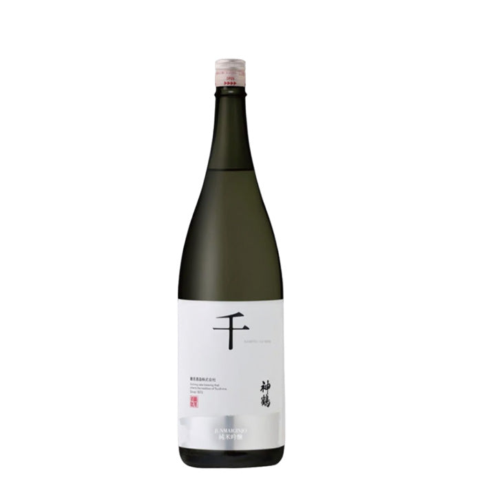 [1CS] Sake Junmai Ginjo Tsurumi Shuzo Kanzaru Sen 1800ml 1.8L 6 bottle