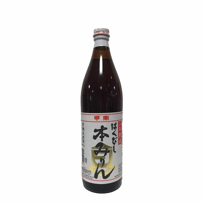 Seasoning Takashima Shruishokuhin Hakubishi 3 year aging Organic mirin 900ml 1 bottle