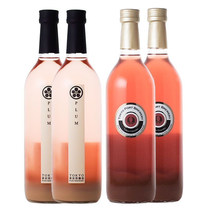 Edokaijo Tokyo Umeshu & Plum Liqueur 720ml Set of 2 bottles each to compare