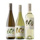 Eco Balance Organic White Wine Selection – 3 Bottles, 3 Popular White Wines (750ml)