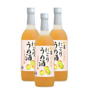 [3btls] Hakutsuru Liqueur 9.5% Nigori Umeshu 700ml × 3 bottles