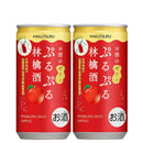 [2CS] Hakutsuru Liqueur 3% Purupuru Ringoshu (Apple) Can 190ml × 60 bottles