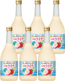 12% takara Liqueur Warikyu-ru Sanchi Meguri Miyazaki Lychee 720ml 6bottles