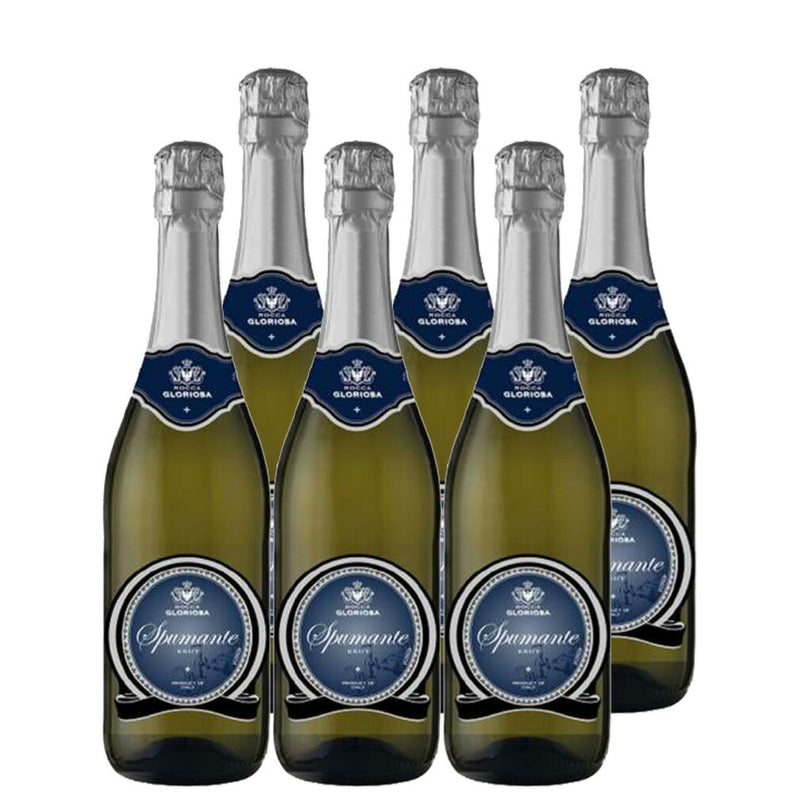 Rocca Gloriosa Vino Spumante Brut - 750ml 6 Bottle