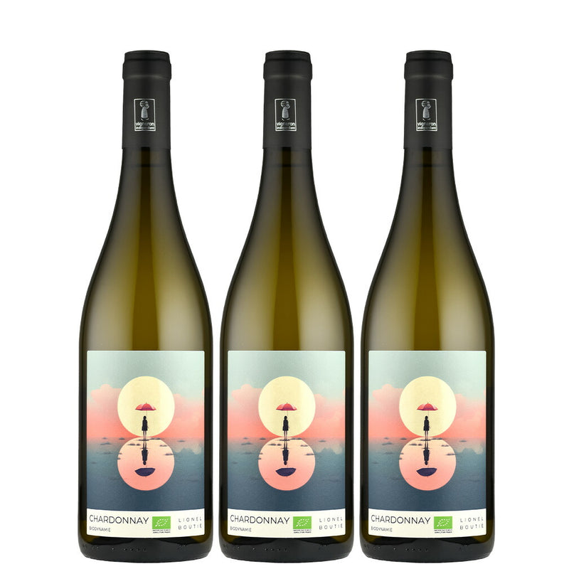 France Moon Range (by Lionel Boutie) Chardonnay 750ml – ×3 bottless White Wine