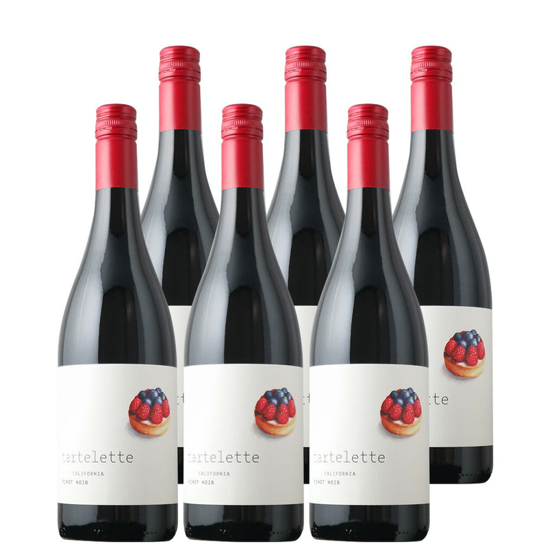 Tartelette Pinot Noir – Jean-Claude Boisset 750ml (6 Bottles) – USA, California – Red Wine