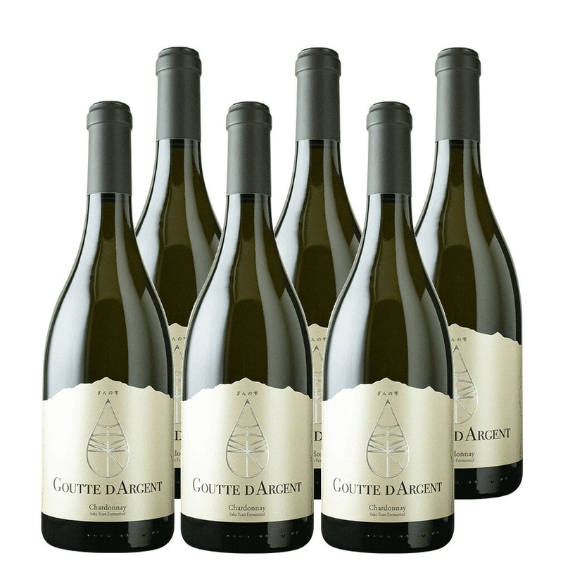 Gin no Shizuku Gut d'Argent Chardonnay 750ml (6 Bottles) – Chile – Dry White Wine