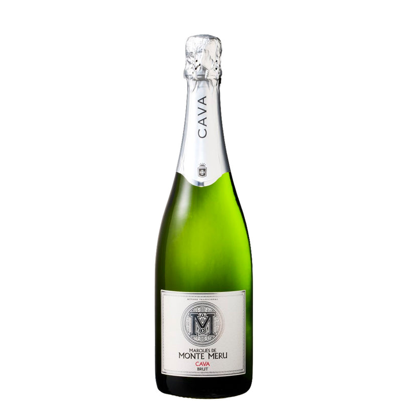 Spain Marques de Monte Mel Brut Cava 750ml – White, Dry, Sparkling