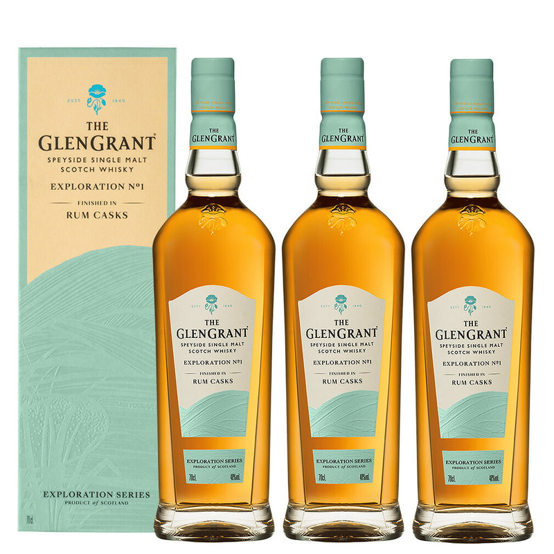 3btls]The Glen Grant Exploration No. 1 Single Malt Scotch Whisky 700