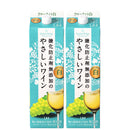Santonage Gentle White Wine – No Added Antioxidants, 1.8L Carton (2 Pack)