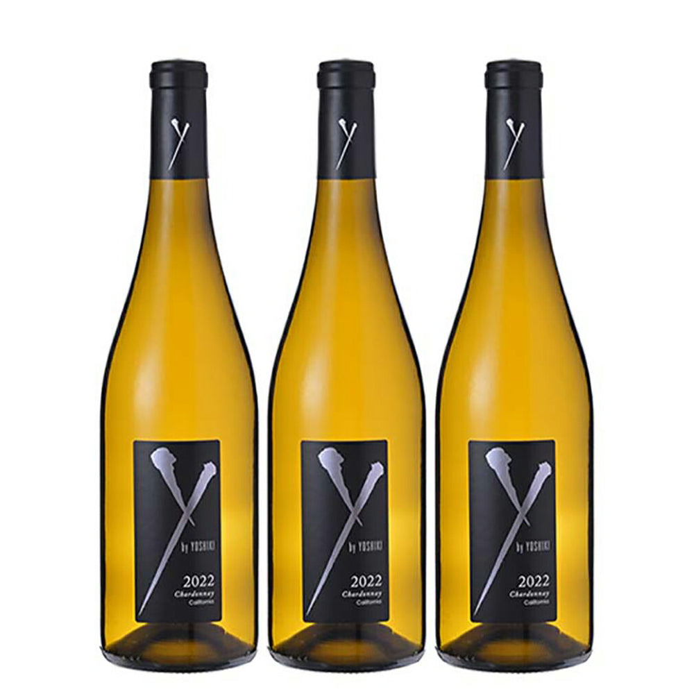 ワイ バイ ヨシキ シャルドネ 2022 Y by Yoshiki Chardonnay Encore California 2022 750ml 3Bottles