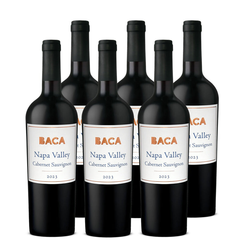 Baca (Whole) Cabernet Sauvignon 2023, Napa Valley, California, 750ml, 6 Bottles