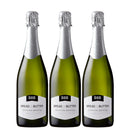 BREAD & BUTTER Sparkling Brut Cuvée California Sparkling Wine 750ml 3 Bottles