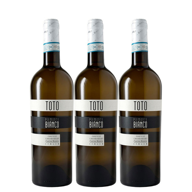 Andreas Mazzei Toto Bianco Piemonte DOP, Italy, 750ml, 3 Bottles