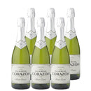 Spain Palacio de Corazón Brut 750ml, 6 Bottle, White, Sparkling