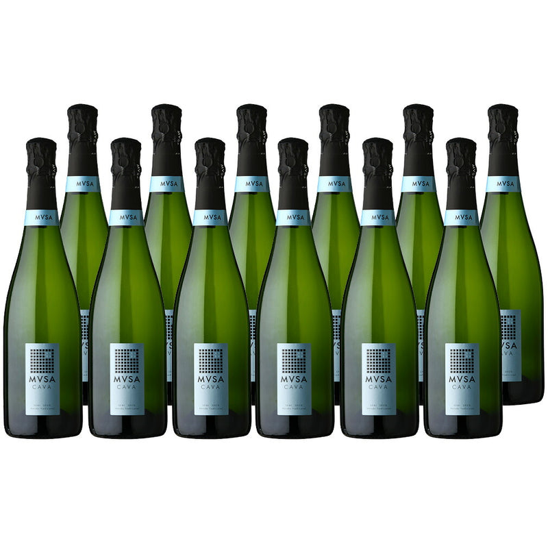 Mvsa Cava Semi Seco NV Vallformosa 750ml 12bottles