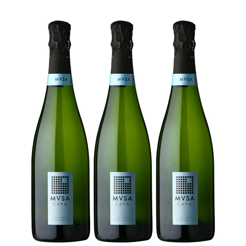 Mvsa Cava Semi Seco NV Vallformosa 750ml 3bottles