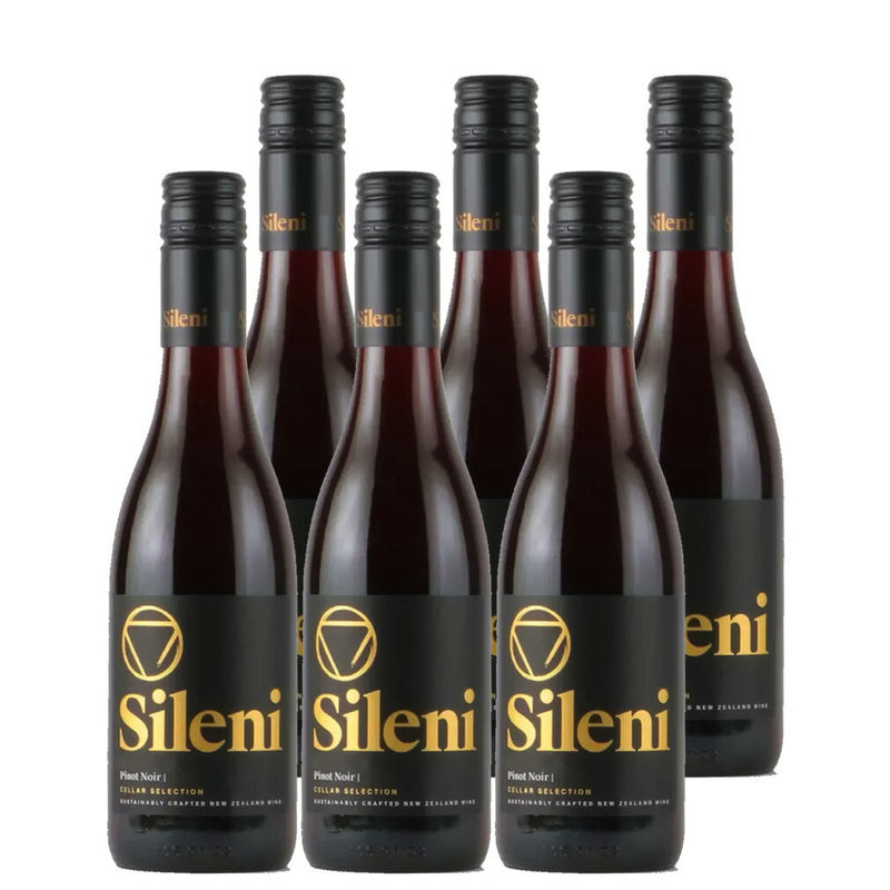 Sileni Cellar Selection Pinot Noir Half Bottle 375ml (6 Bottle) New Zealand Wine