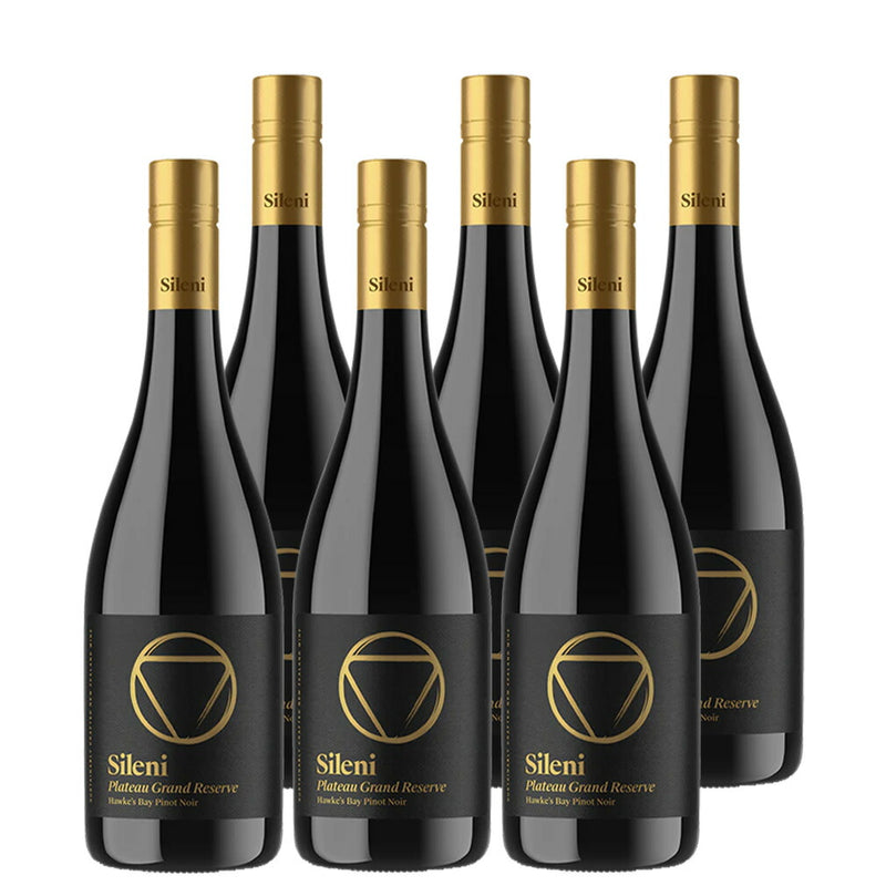 Sileni Grand Reserve Plateau Pinot Noir 750ml 6 Bottles New Zealand Wine