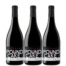 Pound Cake Pinot Noir 750ml x 3 Bottles American Red Wine