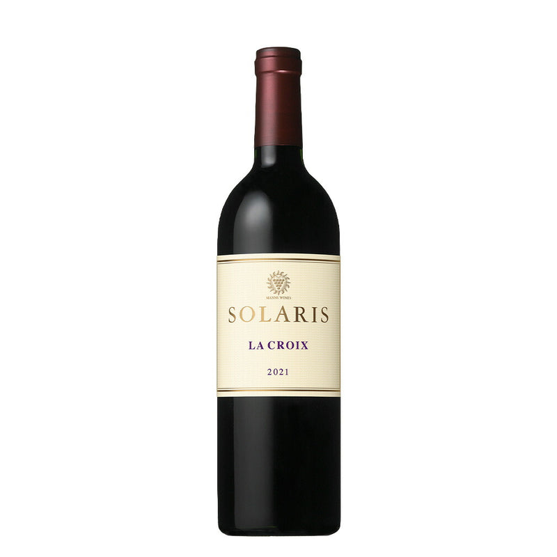 Manns Wine Solaris La Croix 2021 750ml, 1 Bottle, Japanese Red Wine
