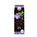 [2CS]Liqueur Kajitsuno Rakuen Plu Cassis Liqueur with Polyphenols, 500ml x 24 bottles