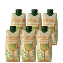 [6packs]TavernelloTavernello Organico Trebbiano Chardonnay Wine, Tetra Pak 500ml x 6 packs