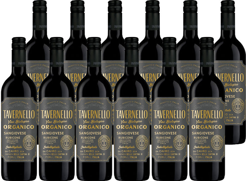 Suntory Red Wine Tavernello Organico Sangiovese 750ml 12bottles