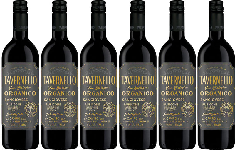 Suntory Red Wine Tavernello Organico Sangiovese 750ml 6bottles