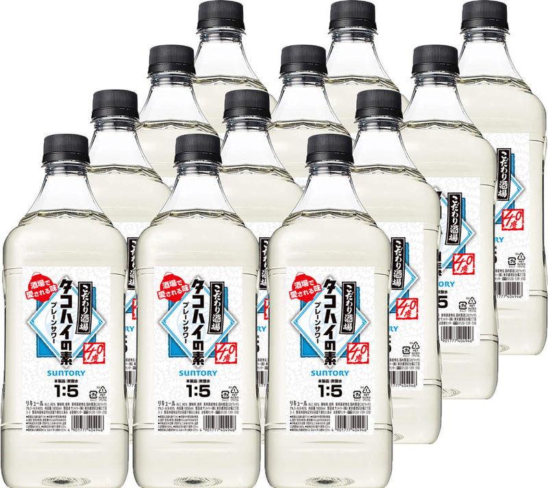 [2CS] 40% Suntory Cocktail Conch Kodawari Sakaba Takohai no Moto 1.8L × 12 bottles