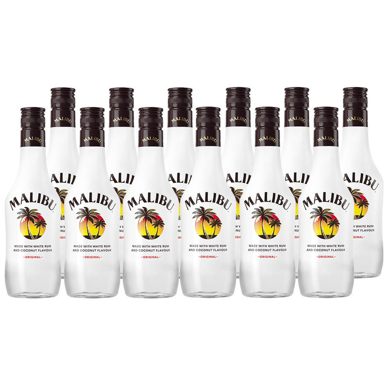 Malibu Coconut Liqueur 21% 350ml 12 Bottles Spain