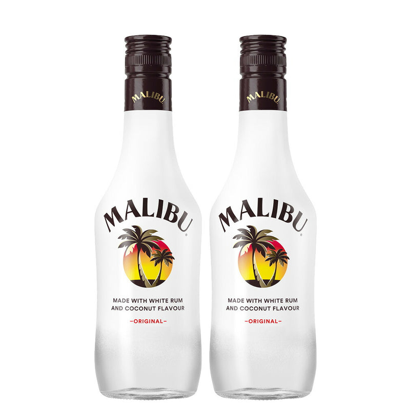 Malibu Coconut Liqueur 21% 350ml 2 Bottles Spain