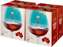 RED WINE HEARTLEAF CABERBET SHIRAZ 3000ml 4BOXES