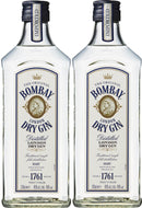 BOMBAY LONDON DRY GIN 40%ALC 700ml 2bottles