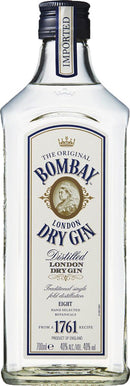 BOMBAY LONDON DRY GIN 40%ALC 700ml 1bottle