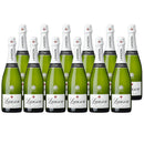 Lanson Champagne – White Label Sec 750ml (12 Bottles) – Product of France