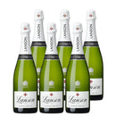 Lanson Champagne – White Label Sec 750ml (6 Bottles) – Product of France