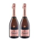 Lanson Champagne – Rosé Creation Brut 750ml (2 Bottles) – Product of France
