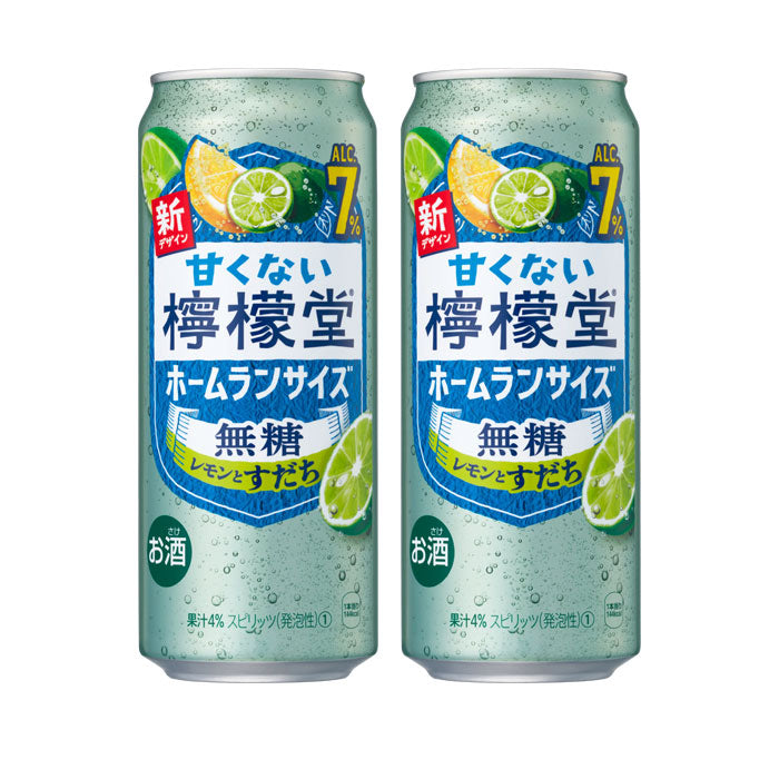 [2CS] Coca-Cola Lemondo Sugar-Free Lemon & Sudachi Chuhai 500ml x 48 Cans